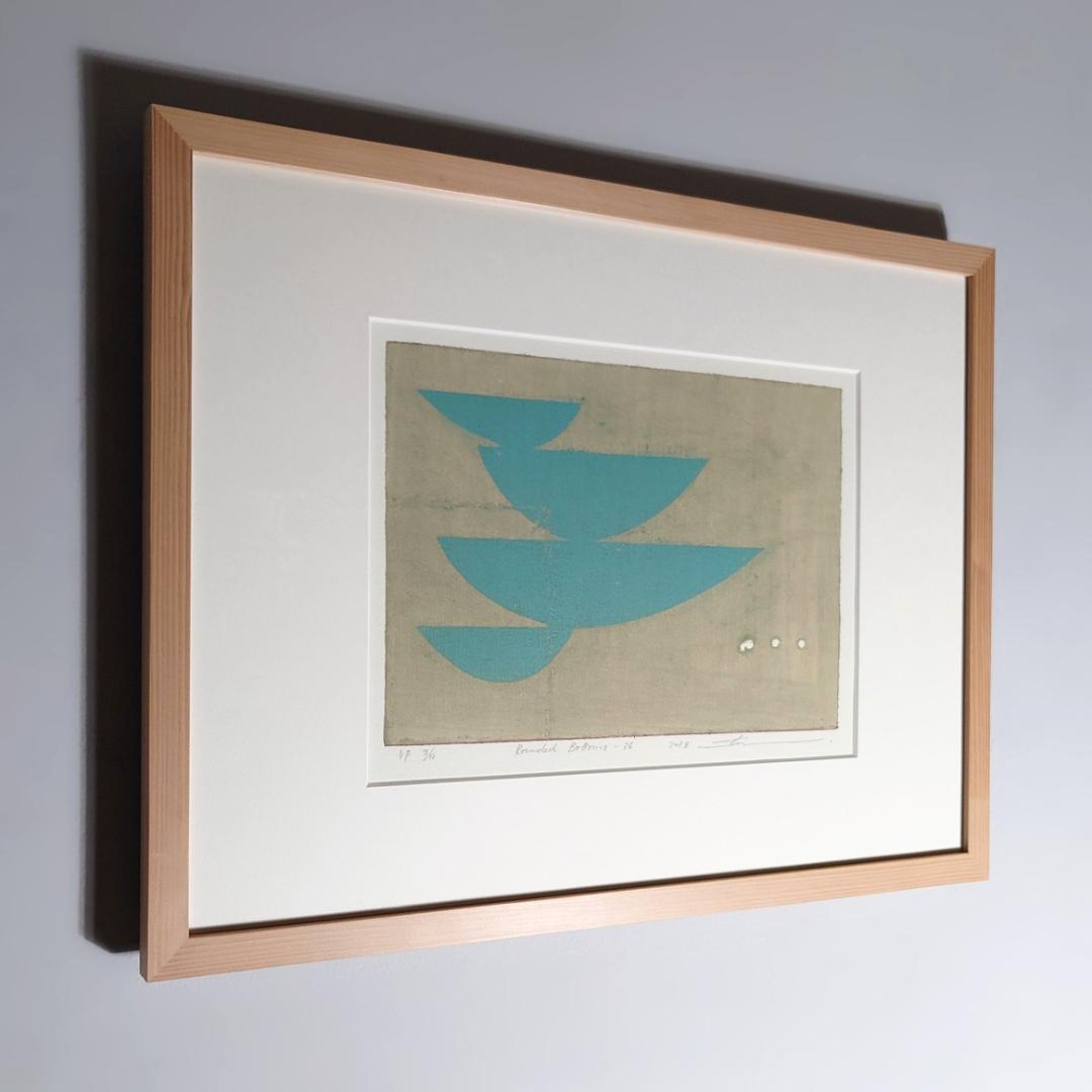 黒木周「Rounded Bottom-36」クロスグラフ IDEE取扱版画家