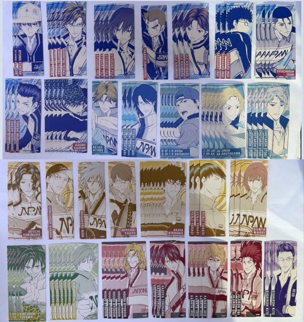 本日限定特価 新テニスの王子様 オリジナルステッカーコレクション 91枚