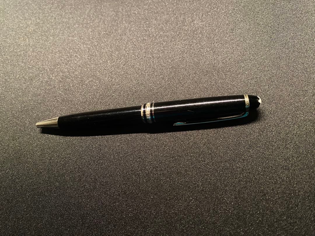 モンブラン マイスターシュテュック ボールペン 黒×シルバー 正規品