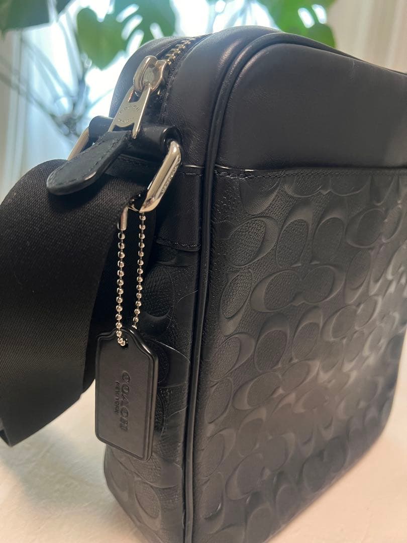 Coach レザー ショルダーバッグ