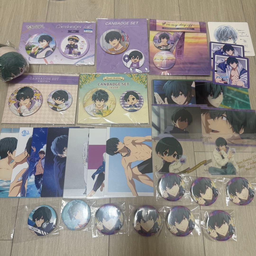 Free! 桐嶋郁弥 まとめ売り 缶バッジ