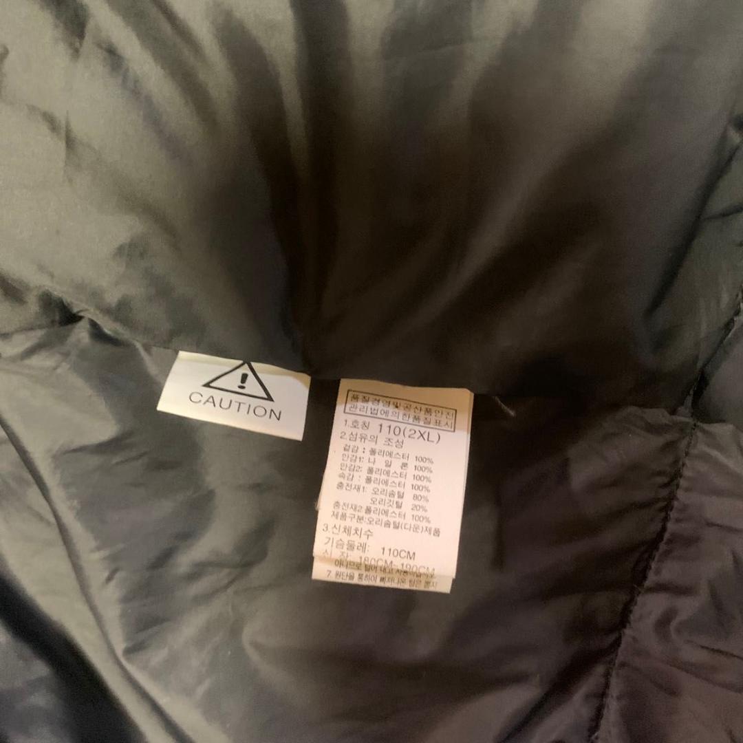 ノースフェイス　110 2XL ベンチコート ロングダウンコート ダウンコート