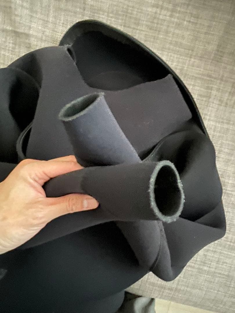 ［美品中古］coltex オールジャージ　フード付きセミドライ