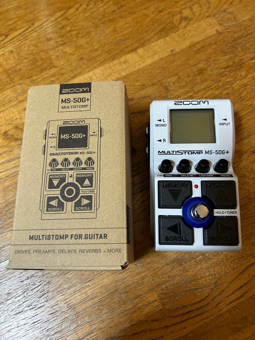 ギター zoom ms-50g+