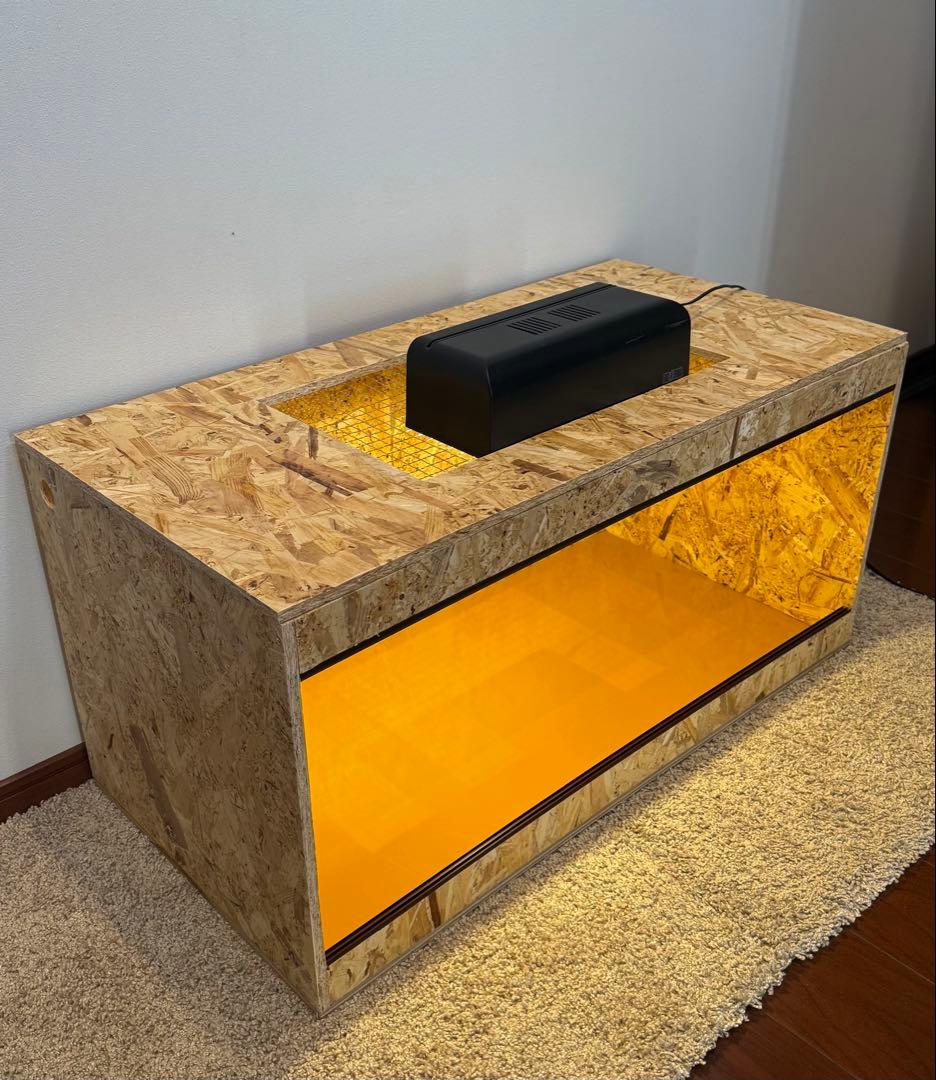 飼育ケージ 90×45×45 OSB サイズオーダー可　爬虫類　小動物