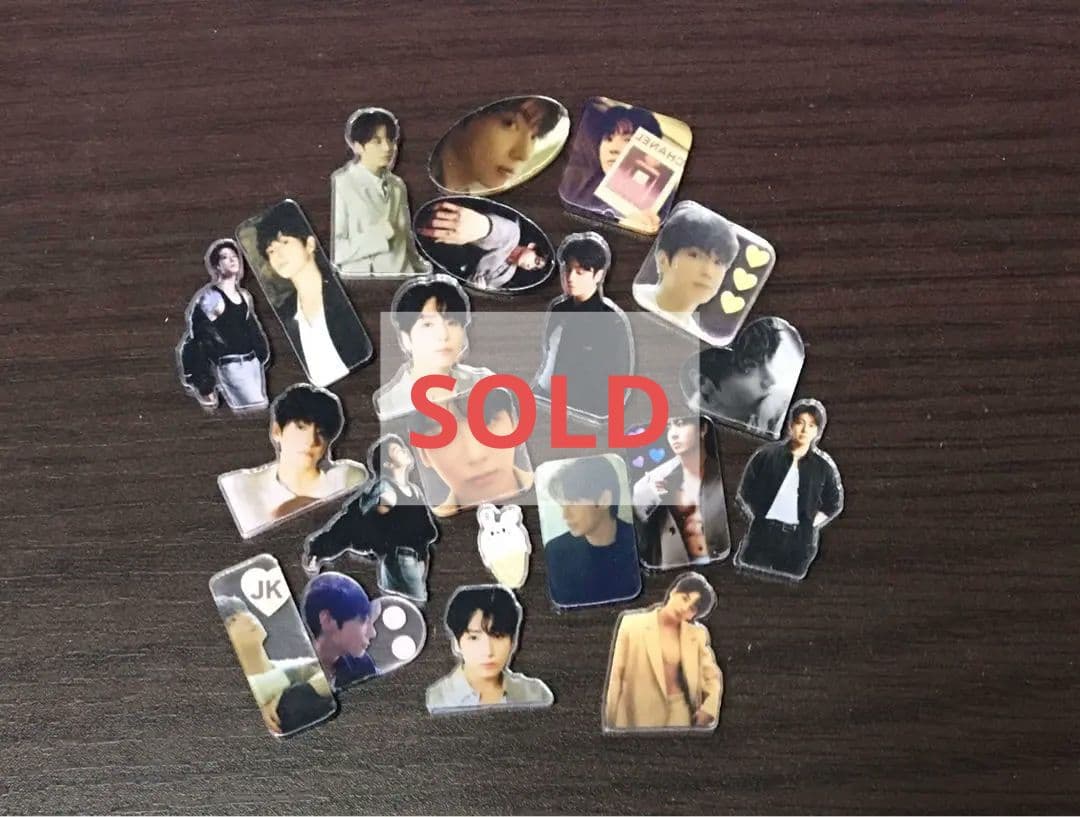 BTS ジョングク アクリルパーツ シャカシャカ