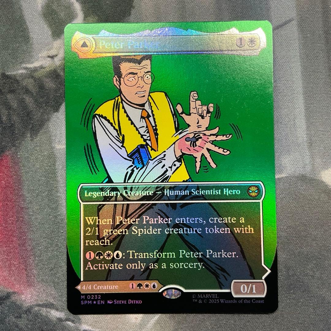 ピーター・パーカー/アメイジング・スパイダーマン　クラシックコミックfoil