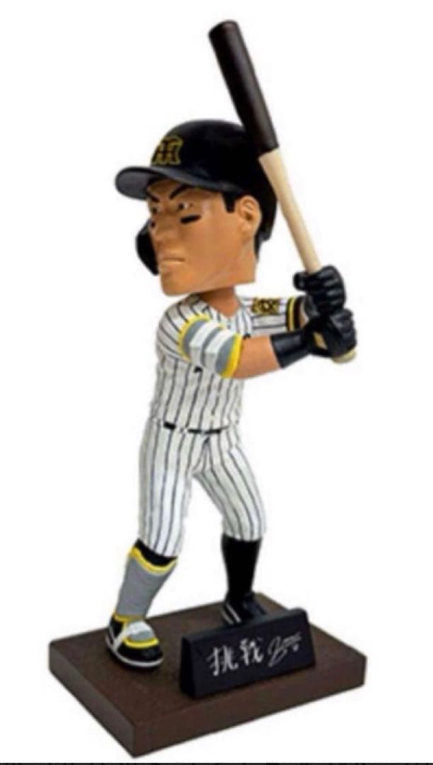 阪神タイガース　ボブルヘッドフィギュア ＃２０２５　佐藤輝明　森下翔太