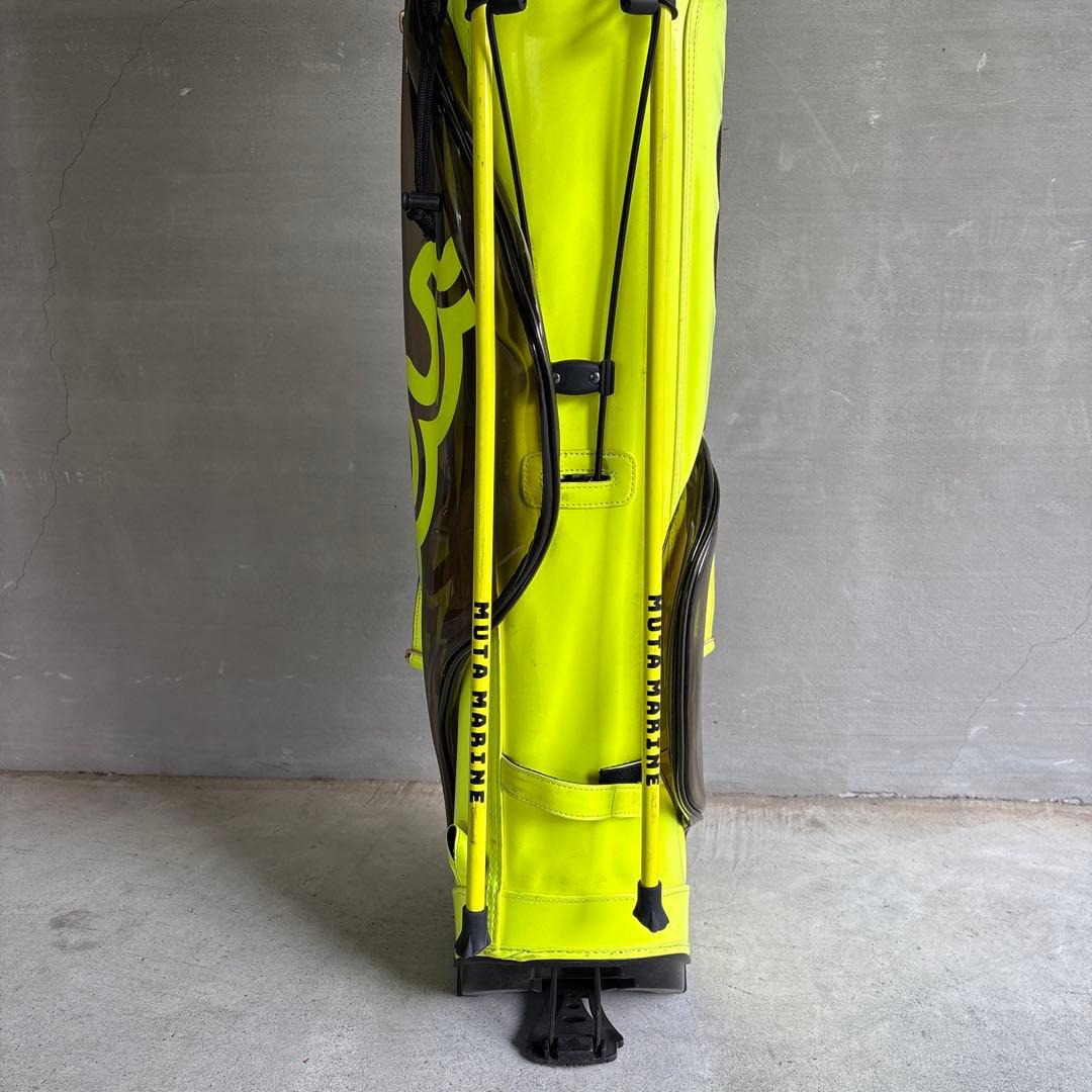 MUTAMARINE キャディバッグ 蛍光イエロー
