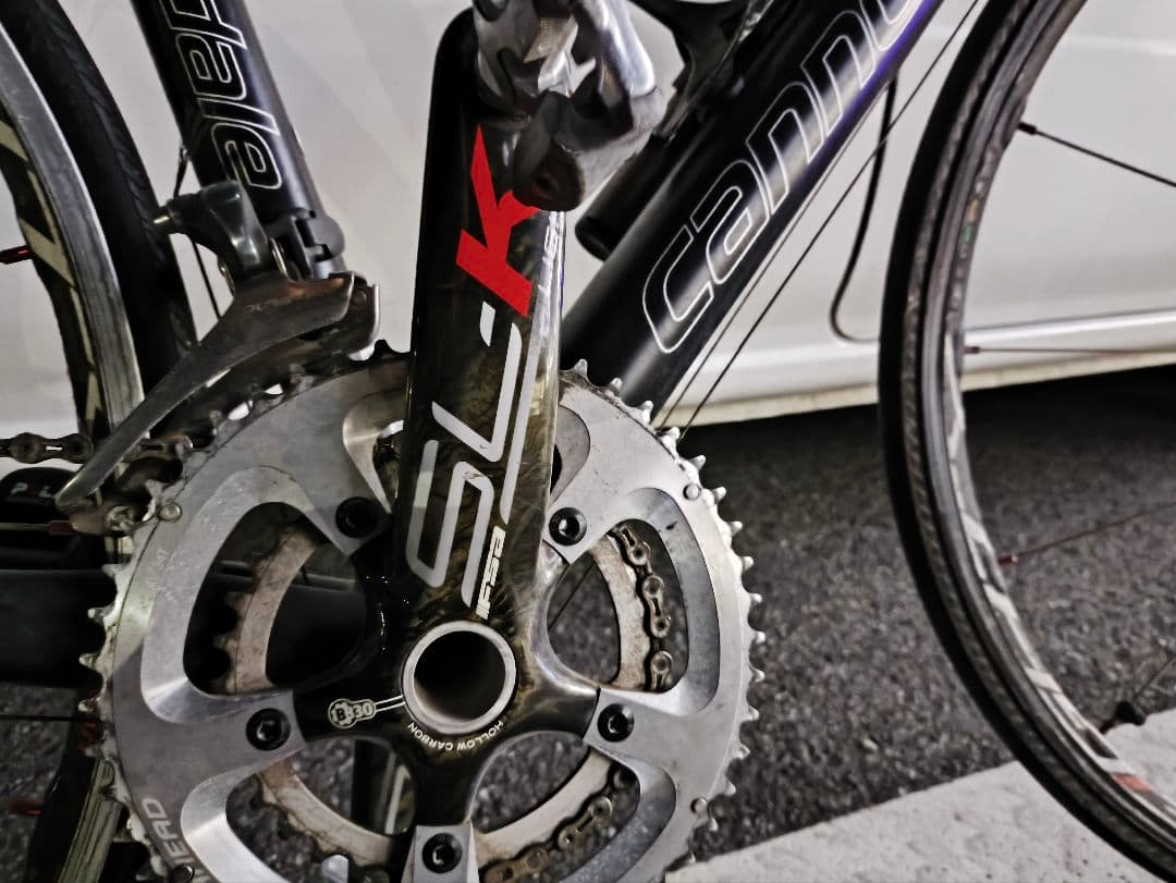 SL-K クランクセット ブラック 53/39T