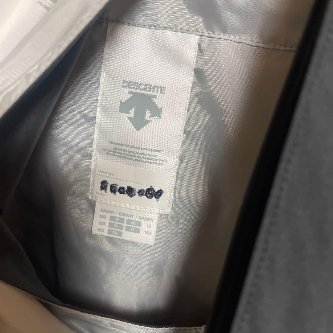 子ども用スキーウェア DESCENTE デサント　150 女の子　ホワイト