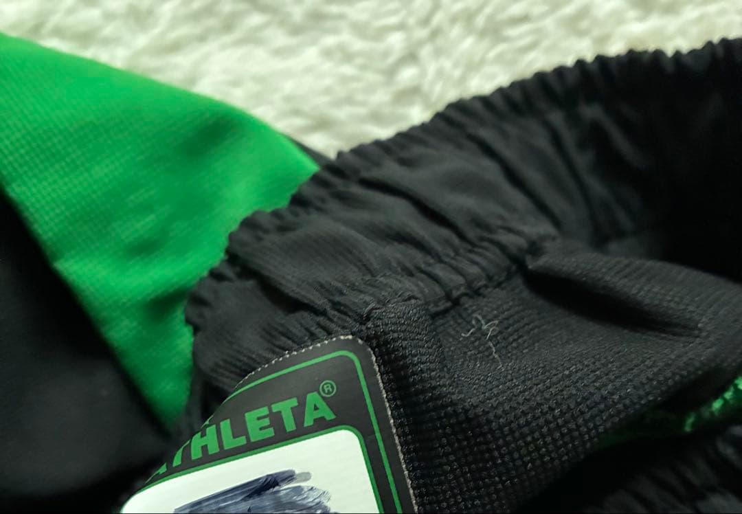 東京ヴェルディATHLETA ピステ上下 グリーン/ブラック