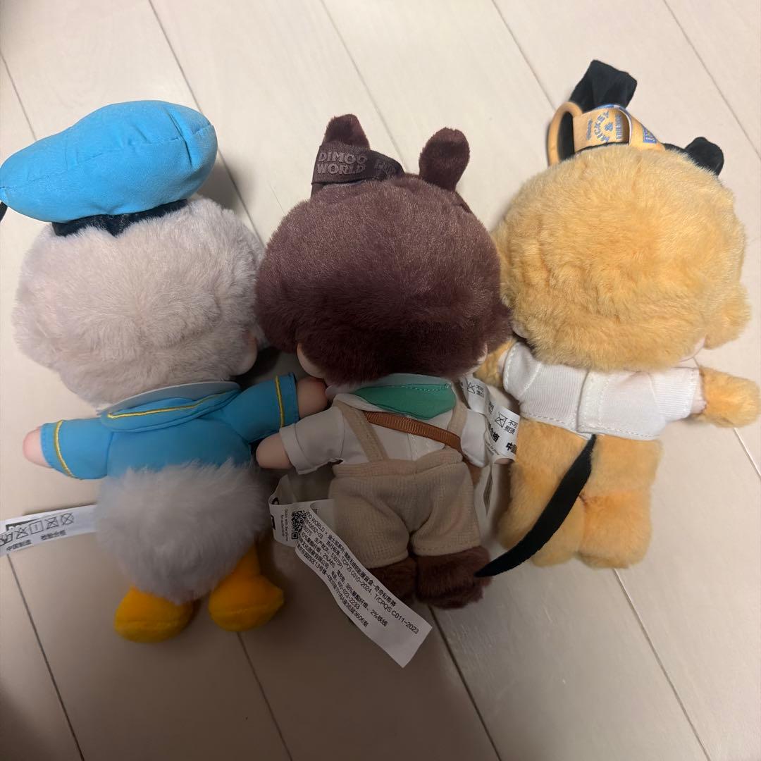 ポップマート DIMOO ディズニー チップとデール ドナルド プルート