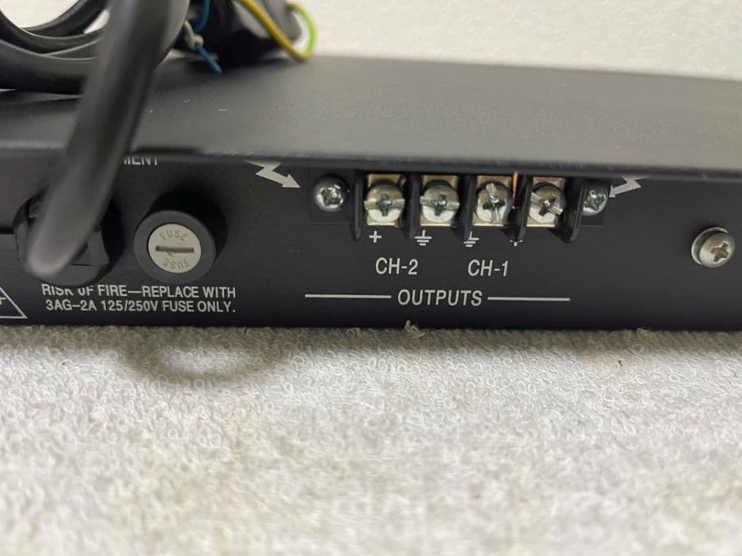 アンプ #016 AMCRON D-75A