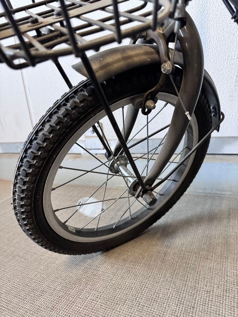 ビッケ　子供自転車　16インチ　bikke ブリヂストン　カバー　補助輪　鍵付