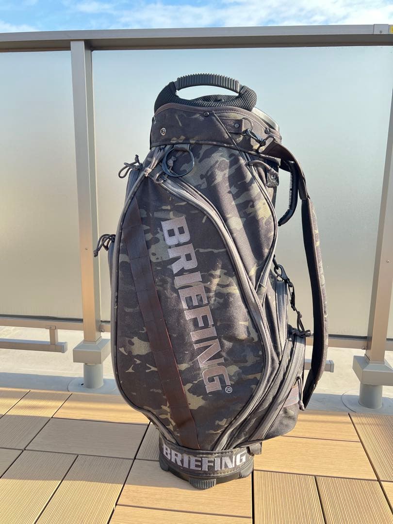 BRIEFING カモフラージュ キャディバッグ
