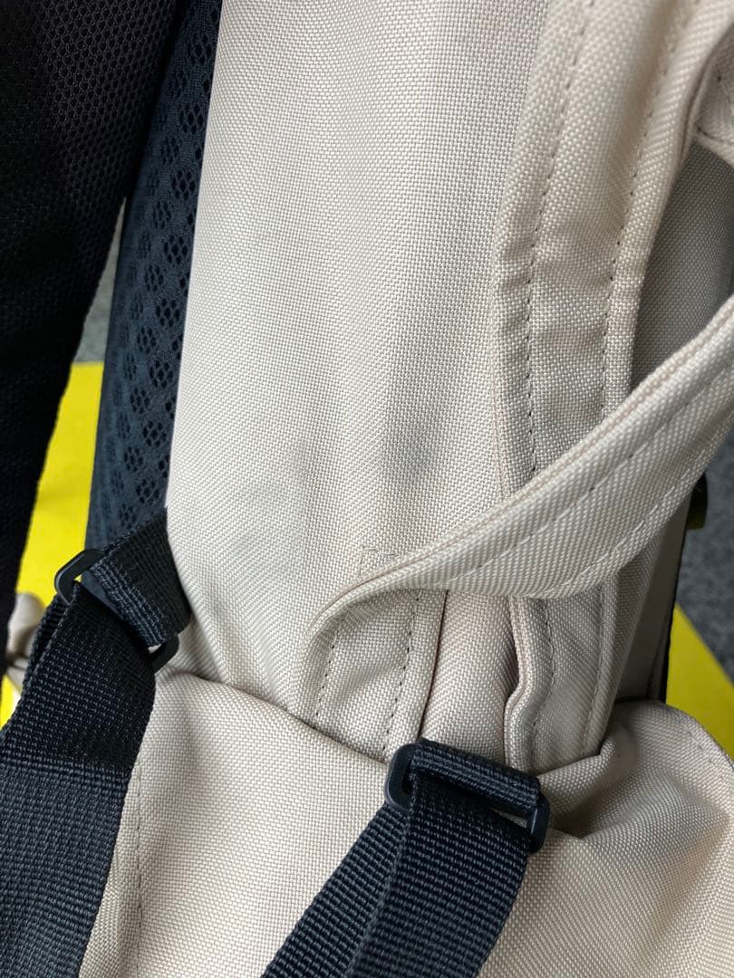 JONES ベージュ ナイロン ゴルフバッグ スタンド付き