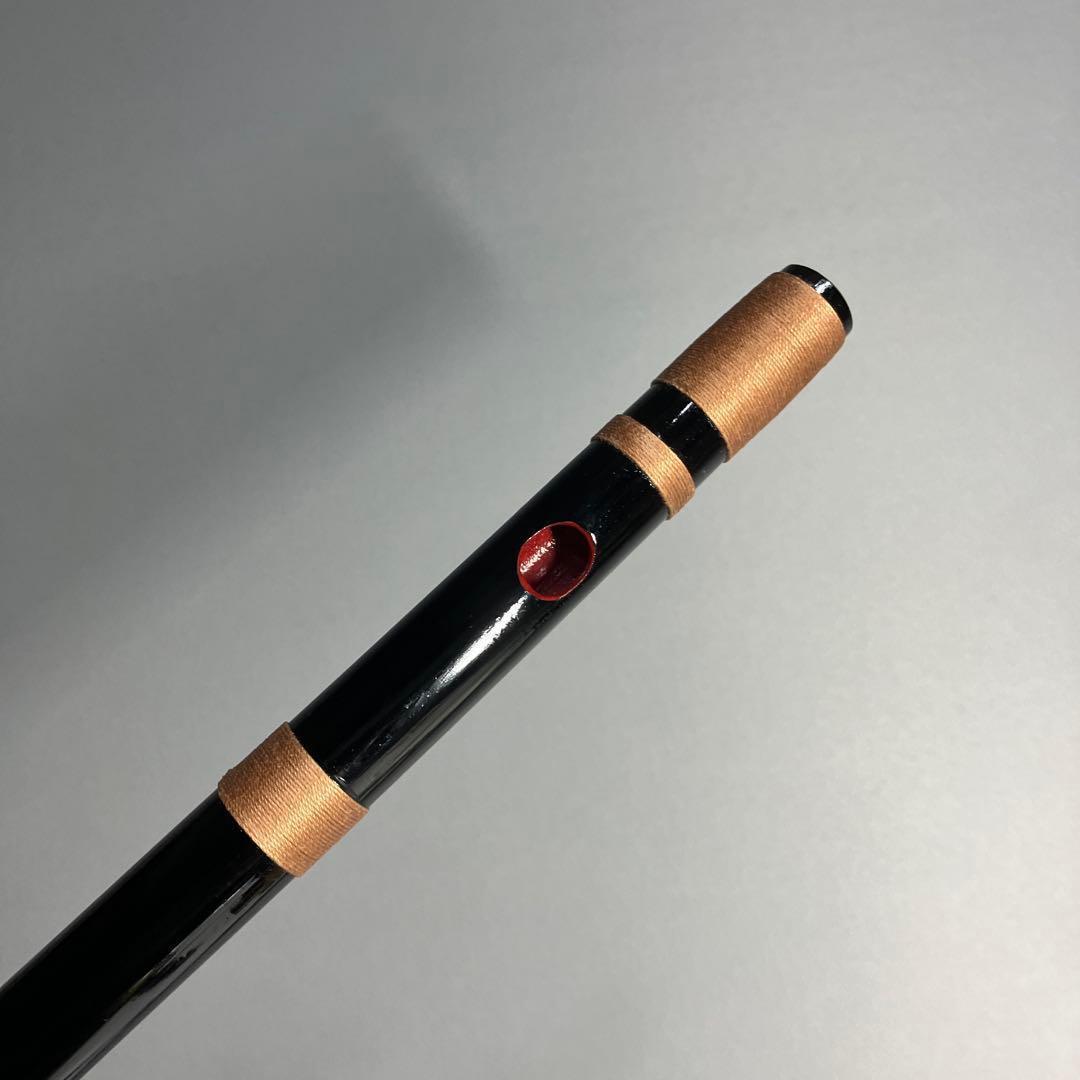 【篠笛六本調子　B♭管】唄物　ドレミ調　天地糸巻 　西洋音階CMR6-144