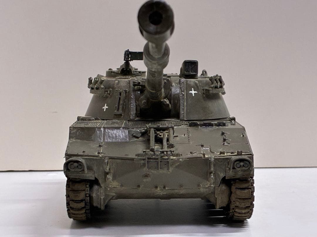 イタレリ　1/35 M109 完成品　戦車　自走砲　模型　プラモデル　