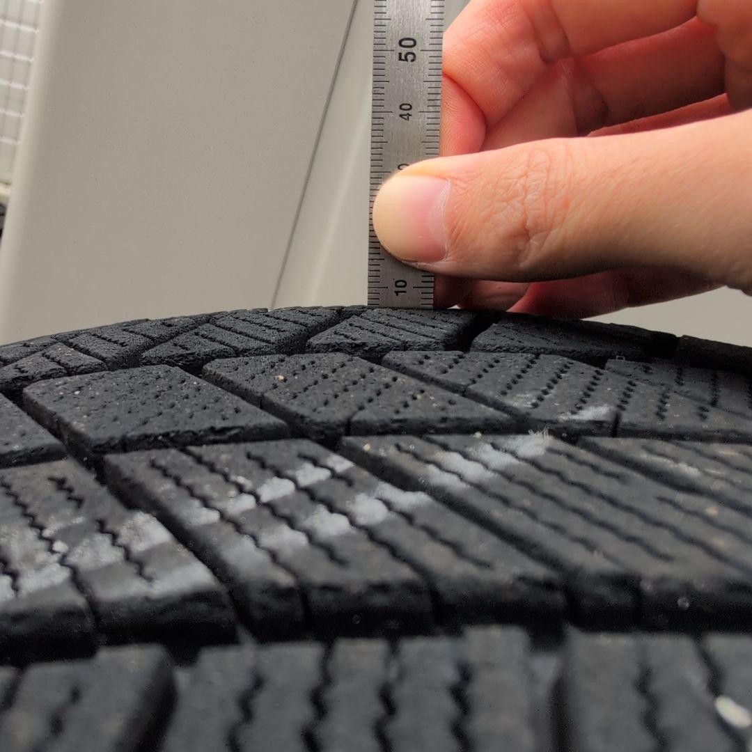 VW 純正ホイール Aspen 15インチ スタッドレス装着