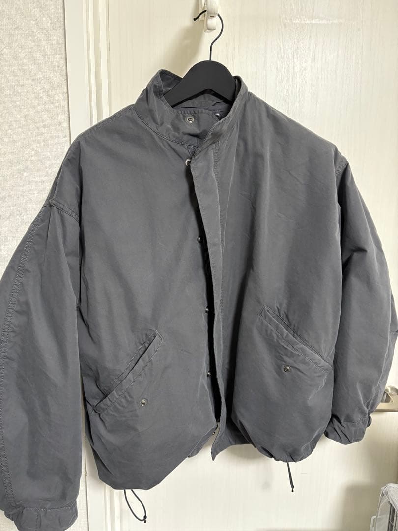 グレー モッズコート ブルゾン+中綿ライナー