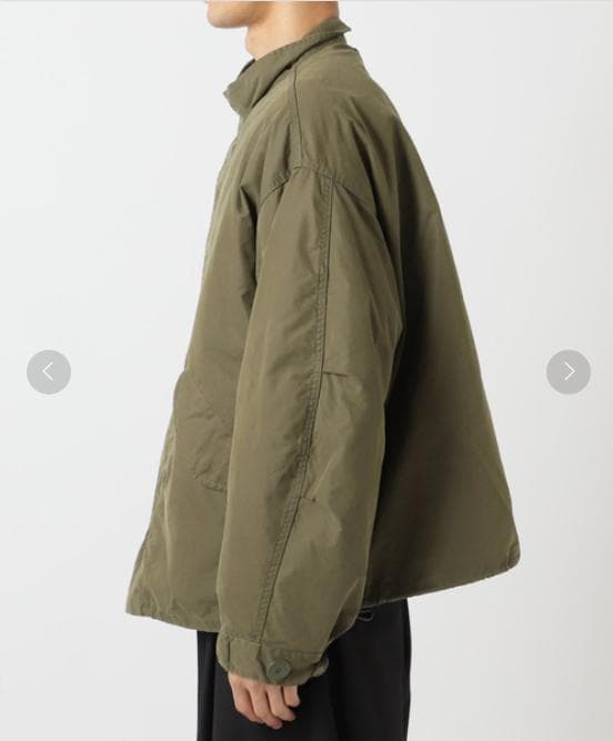 グレー モッズコート ブルゾン+中綿ライナー