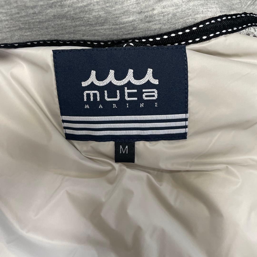 美品muta グレー フード付きベスト M