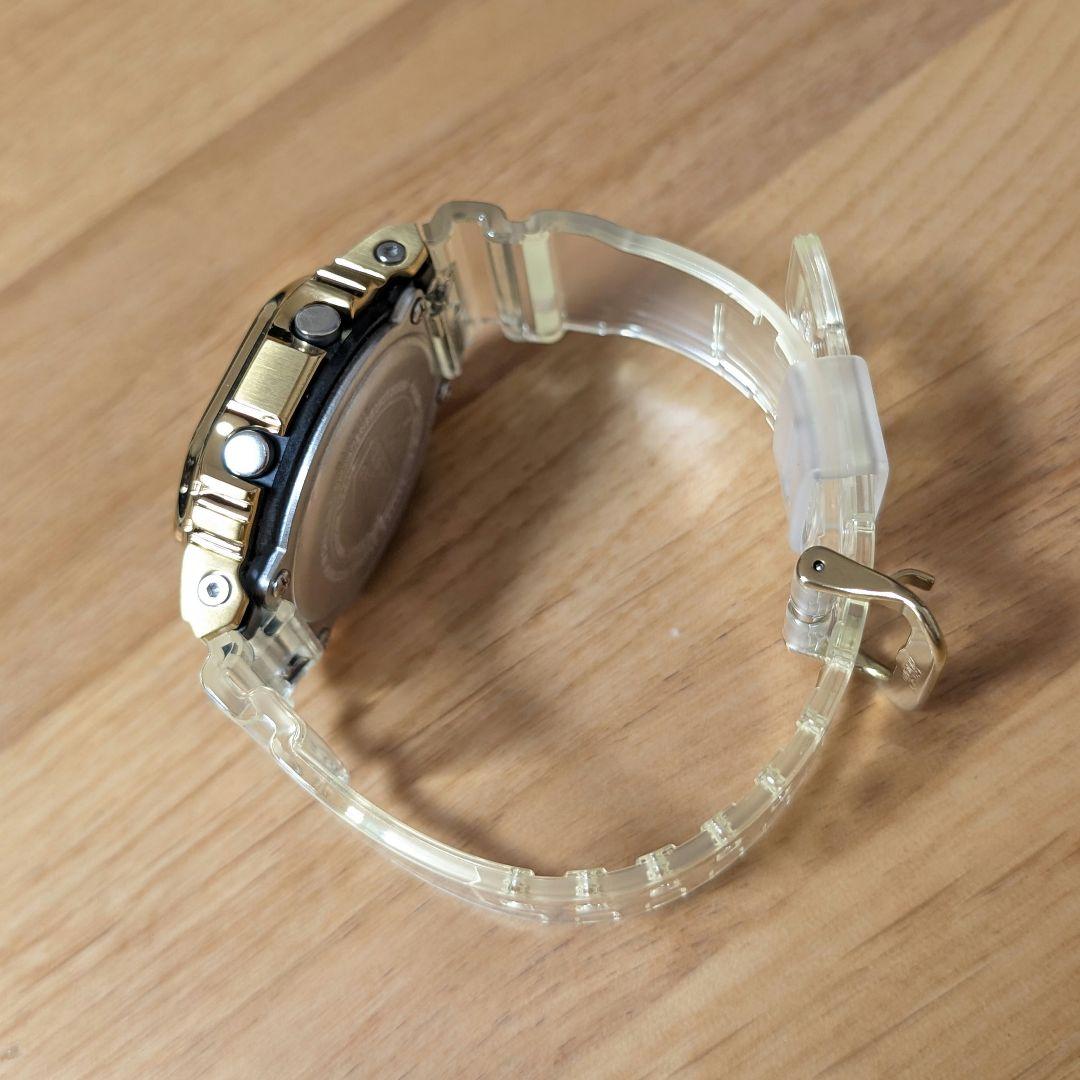 【未使用品】G-SHOCK GM-5600SG-9JF ゴールド×スケルトン