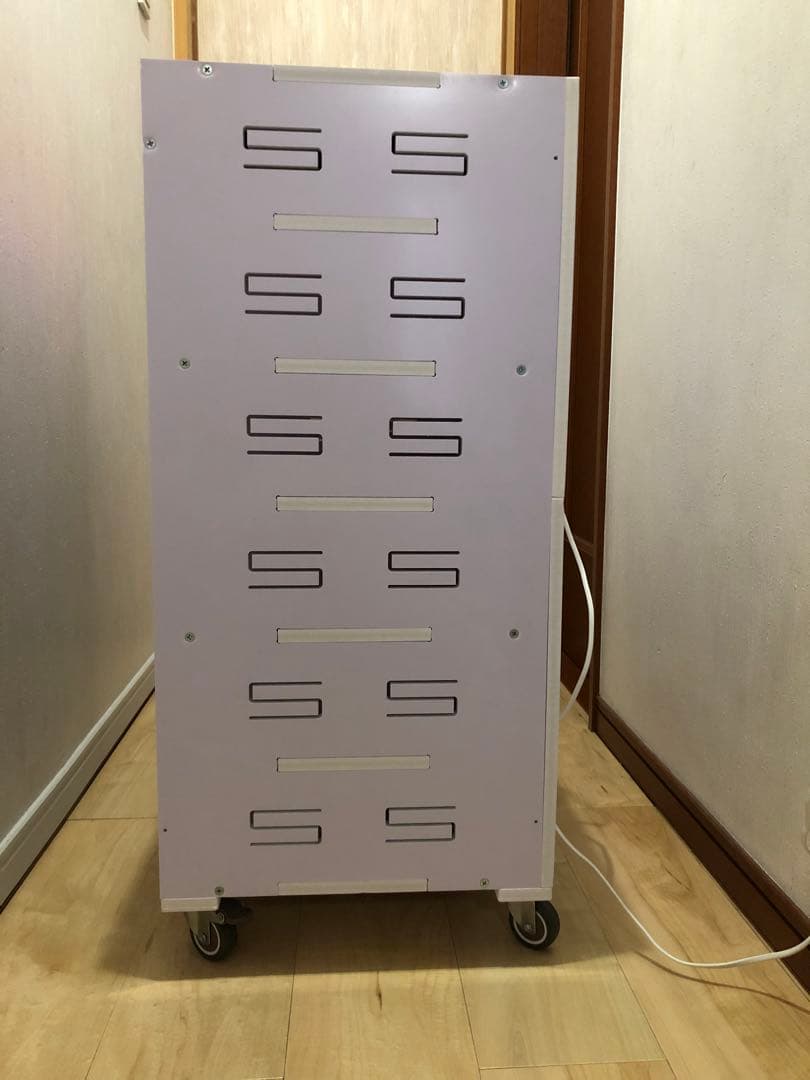 温室・ショーケース 10個収納 デジタル温度計付き