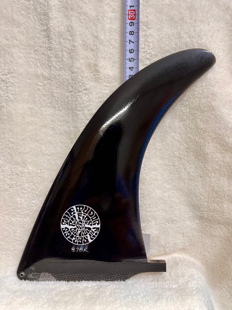 ガ*ル様 ジョエル・チューダー ブラック　ロングボードフィン 9.75インチ