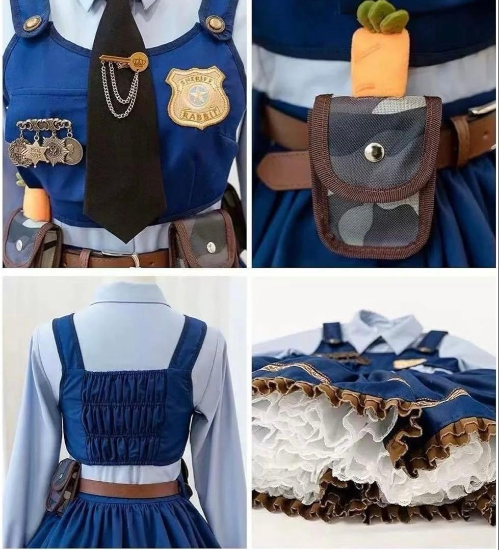 ズートピア ジュディ 仮装フルセット