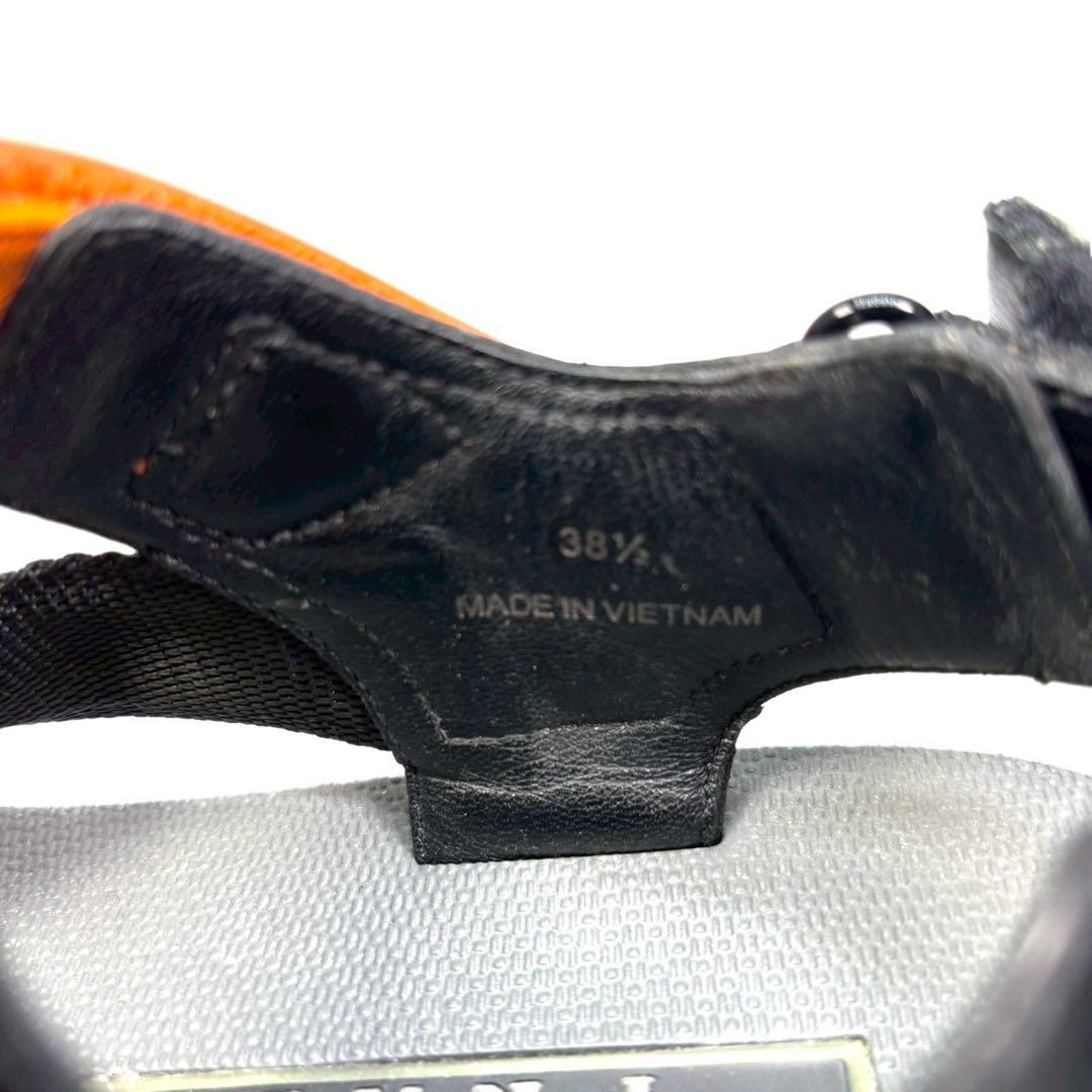 PRADA プラダ　サンダル　マルチカラー　38 1/2