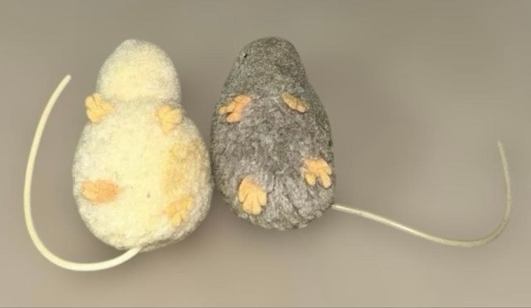 シュタイフ ポンポン ネズミ ヌイグルミ ミニチュア