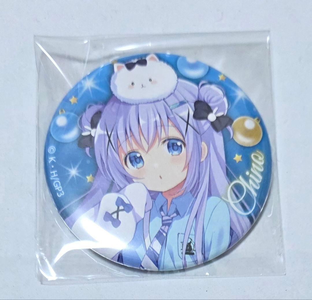 ごちうさ Anisugar あにしゅが クリスマスケーキ 特典 缶バッジ チノ