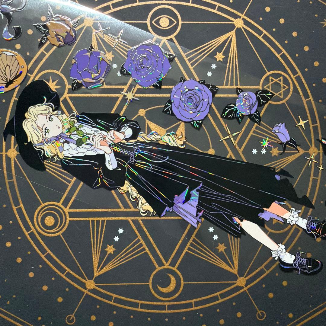 【8953】海外　マステ　中古巻　貝殻光マスキングテープ　人物系