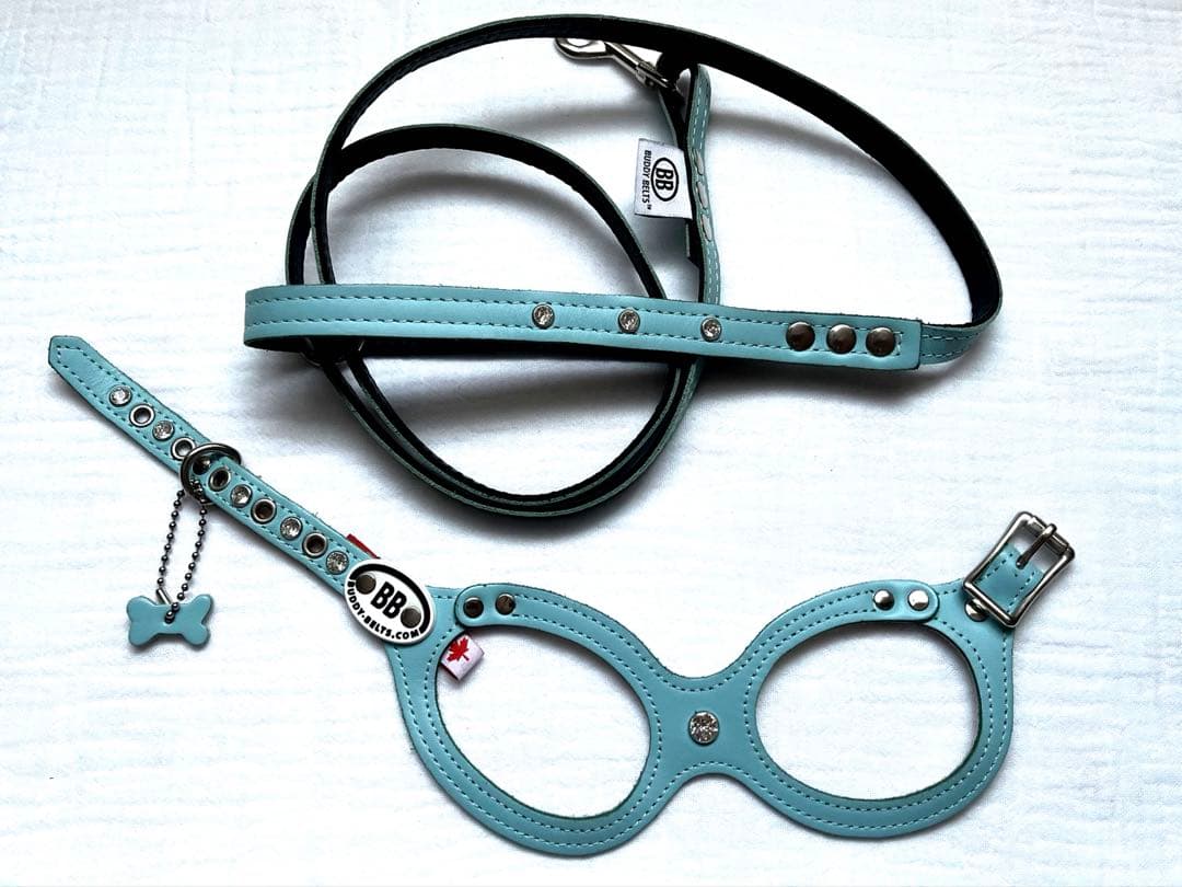 バディベルト　ハーネス・リードセット　サイズ2.5 スワロフスキー付　BB