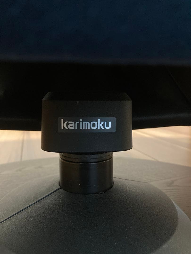 カリモク　ザ・ファースト　ネイビー リクライニングチェア 1人掛けソファ