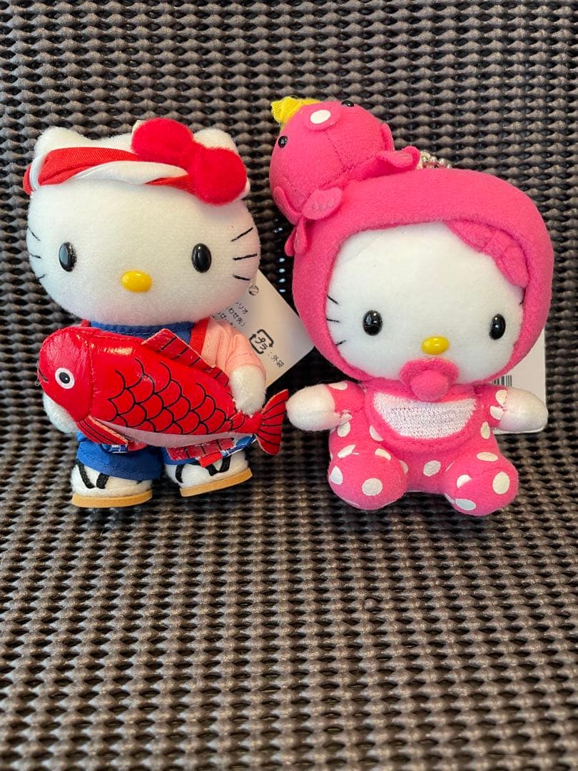 明石限定 ご当地 ハローキティ ぬいぐるみ 2体セット