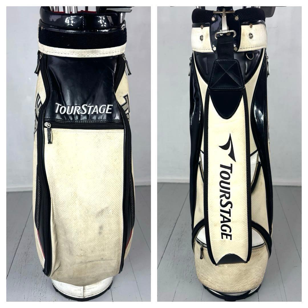 本格派 メンズゴルフクラブ 14本 フルセット ゴルフセット ツアーステージ