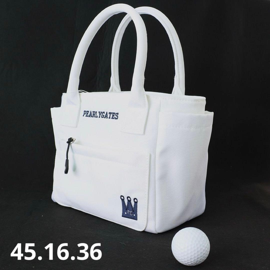 PEARLY GATES ホワイト トートバッグ