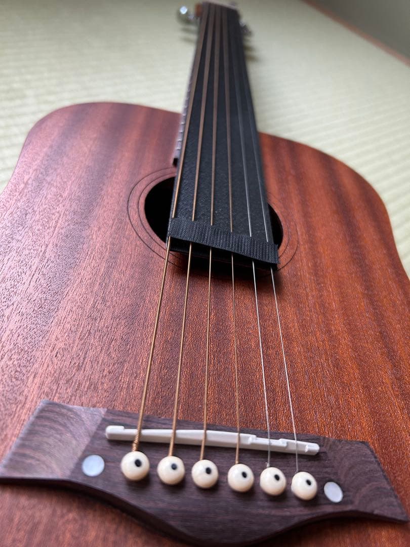 ★アウトレット★美品★音音ミニアコースティックギター ミニエレアコギター