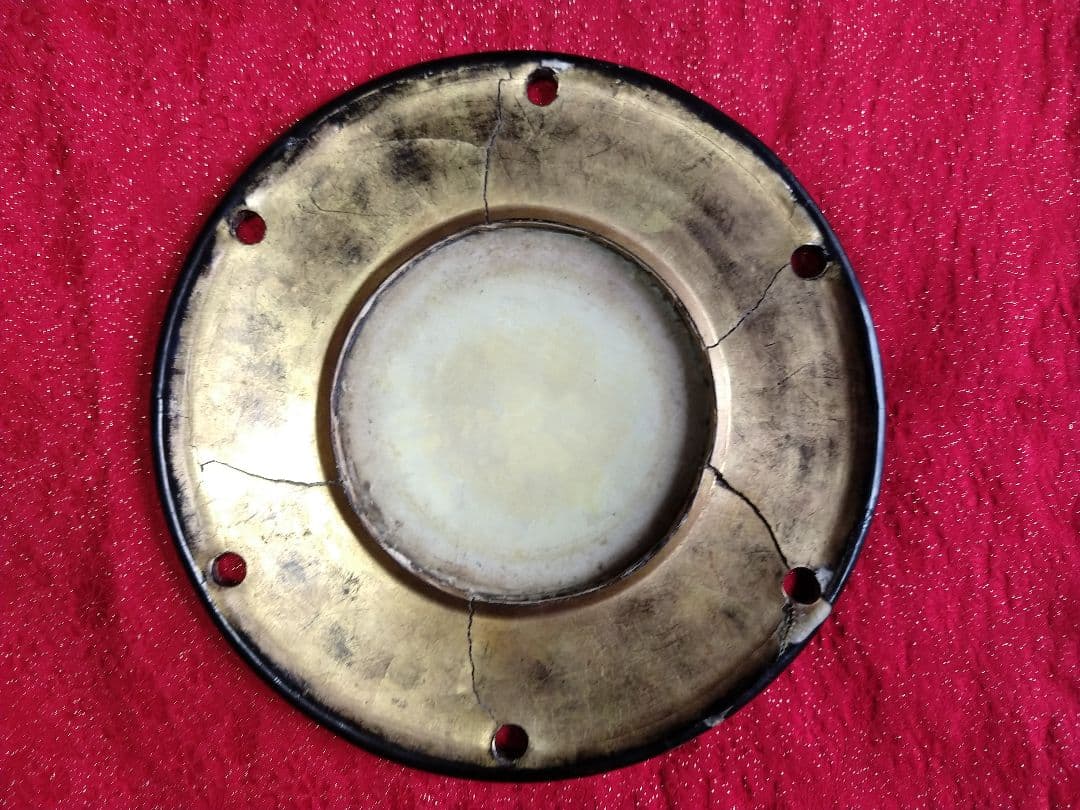 その2 　古い　小鼓　 皮　2枚