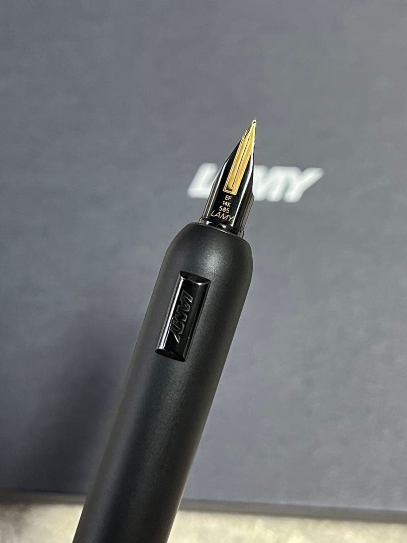 LAMY ダイアログCC 限定　オールブラック　EF
