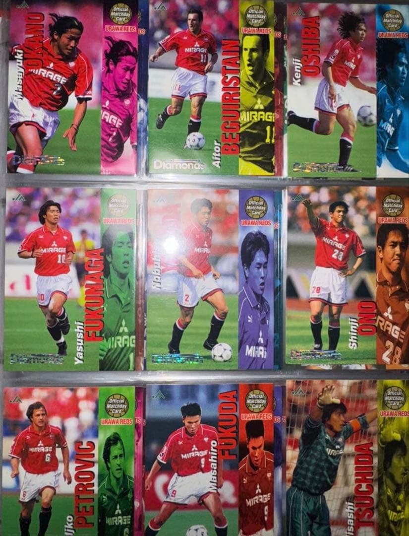 浦和レッズ マッチデーカード　No.1〜506 479枚セット