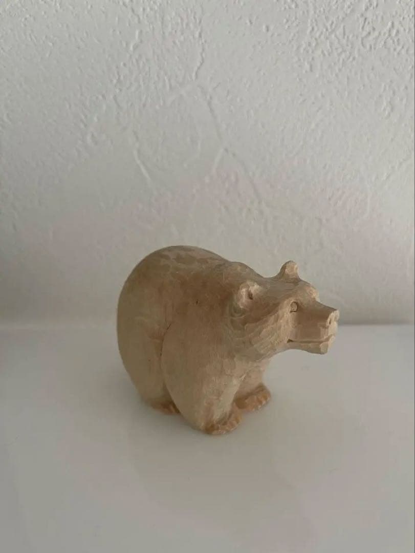 2026年　無印良品福缶 前向きな木彫りの熊