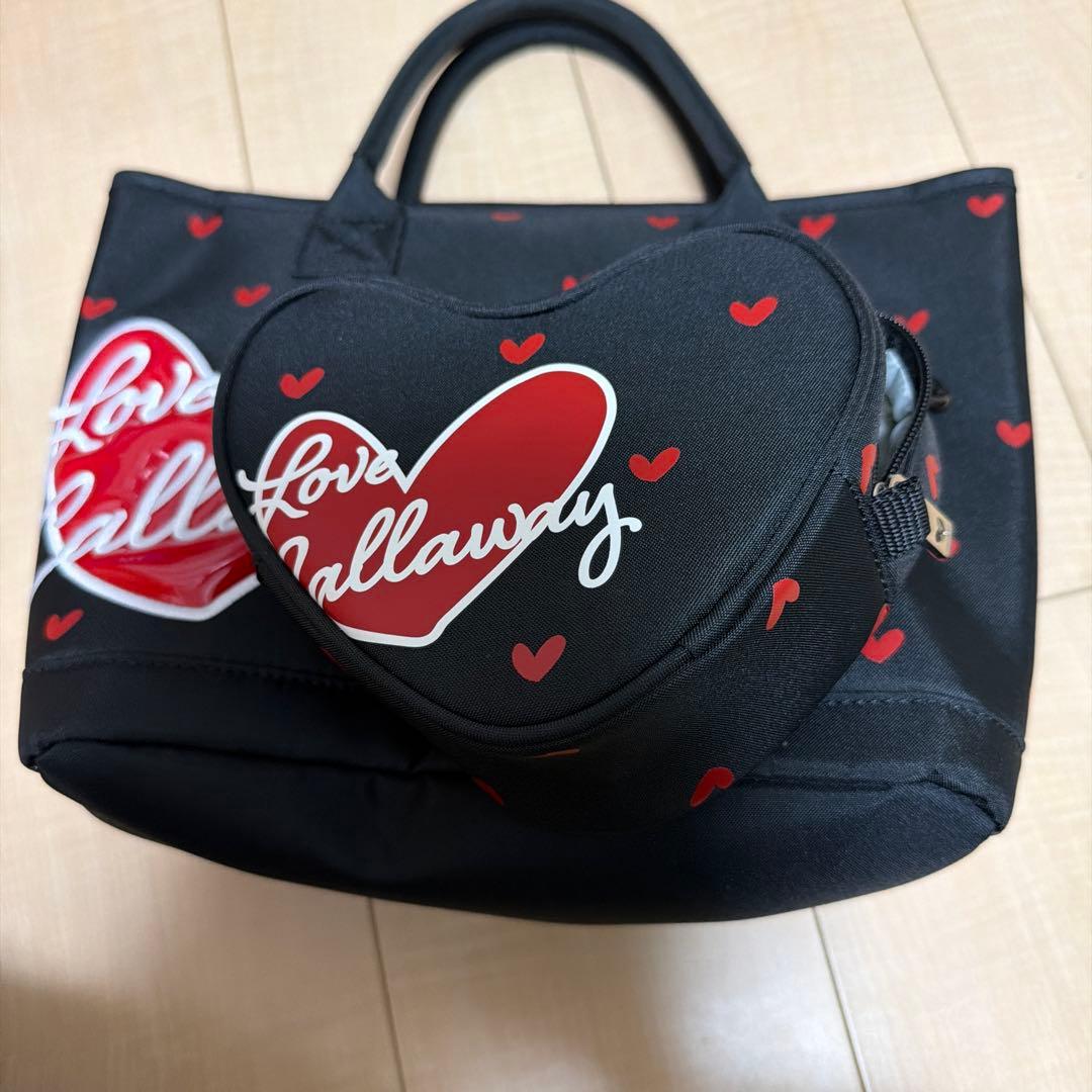 Callaway ゴルフバッグ ハート型ポーチ付き