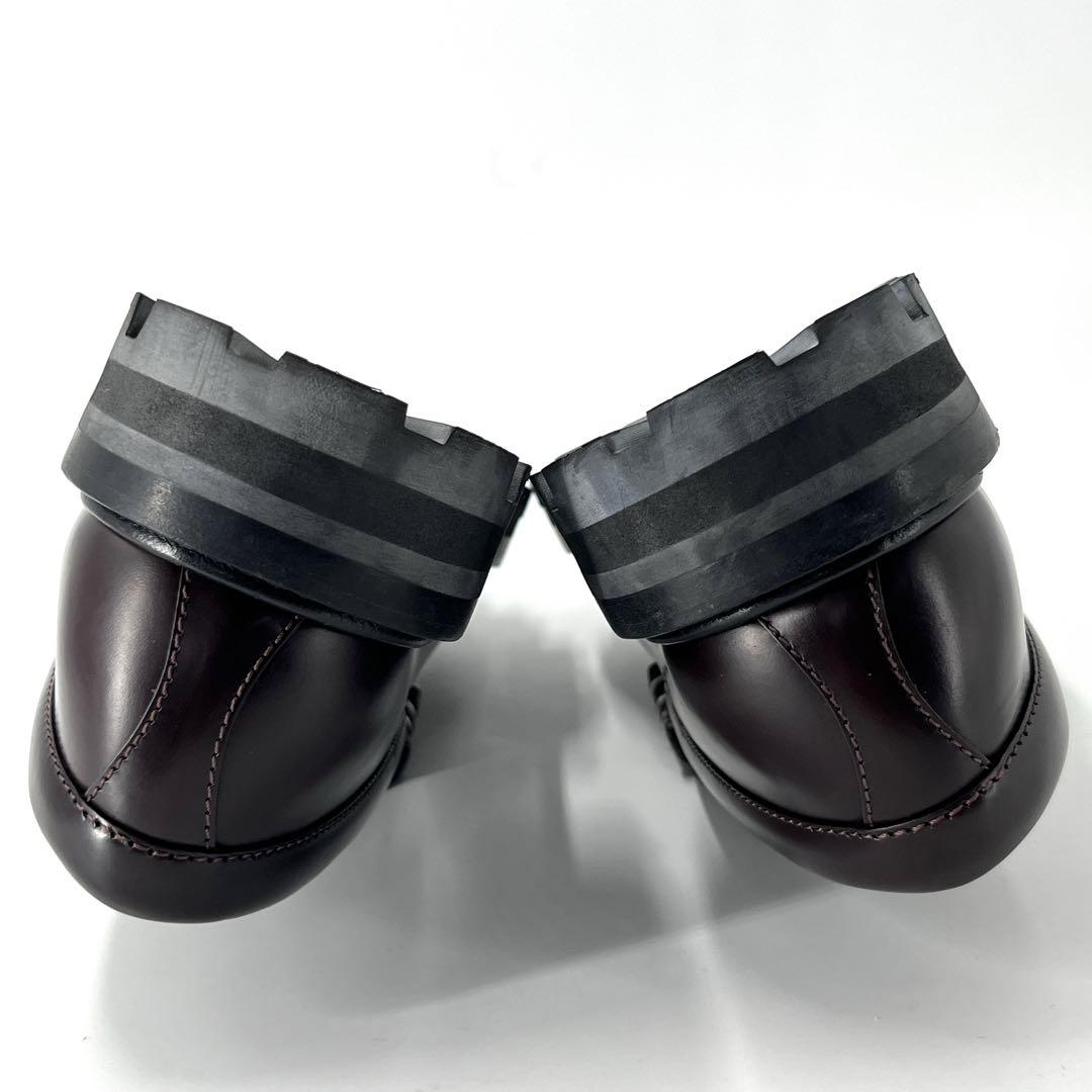 セリーヌ　ローファー　エディスリマン　バーガンディ　マーガレット　トリオンフ