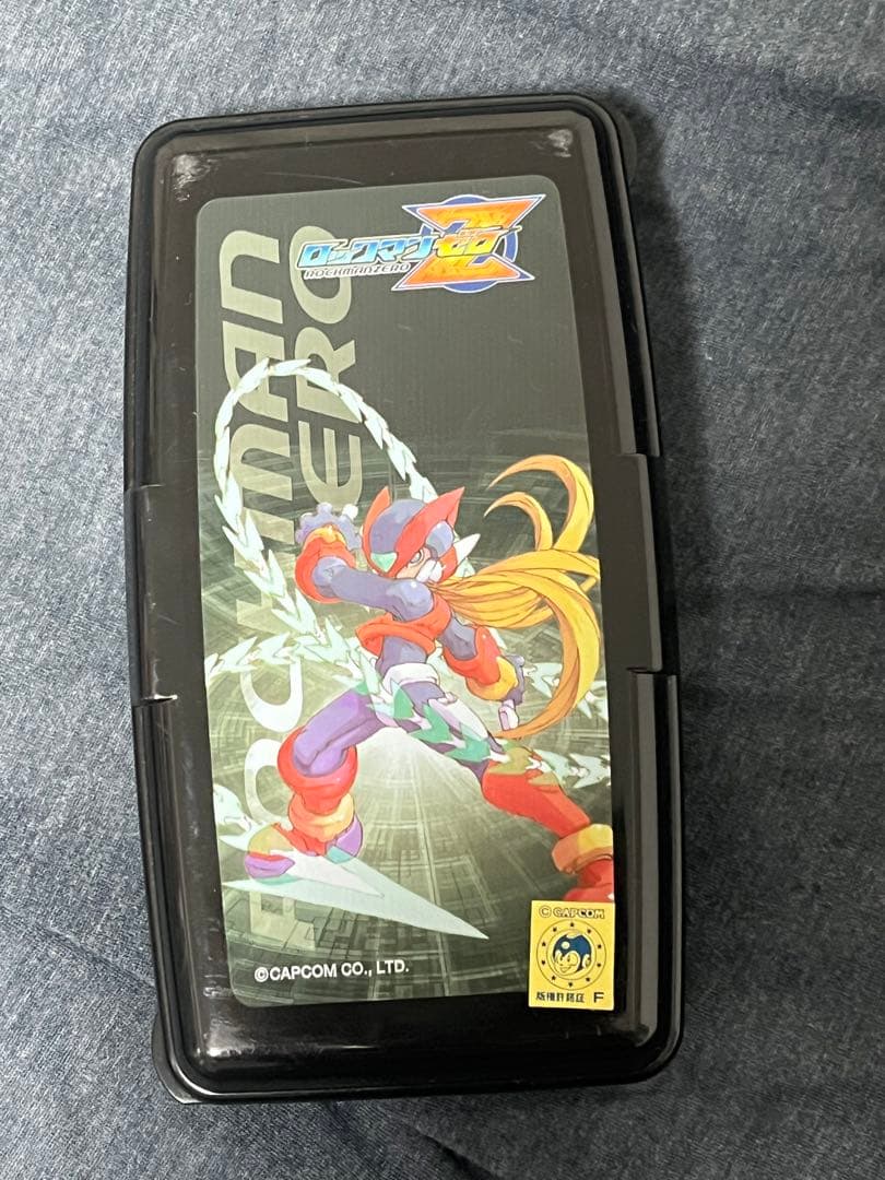 ロックマンゼロ　グッズ　プラスチックケース　※一般流通なし　裁縫箱