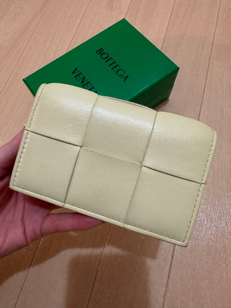Bottega Veneta レモンウォッシュド名刺入れ
