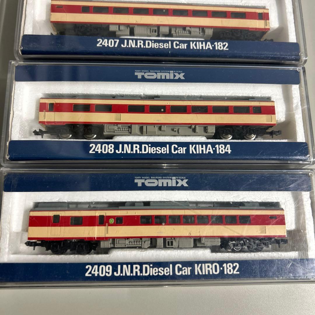 TOMIX ゲージ 国鉄キハ182 183 184形 ディーゼル車両 4両セット